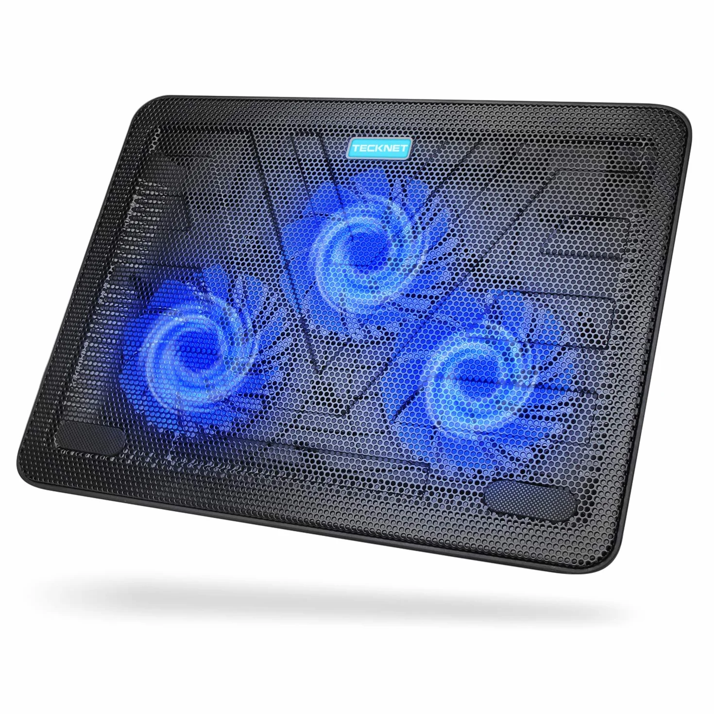 TECKNET Refroidisseurs pc Portable Ordinateur de 12 à 17' Silencieux Support ventilé