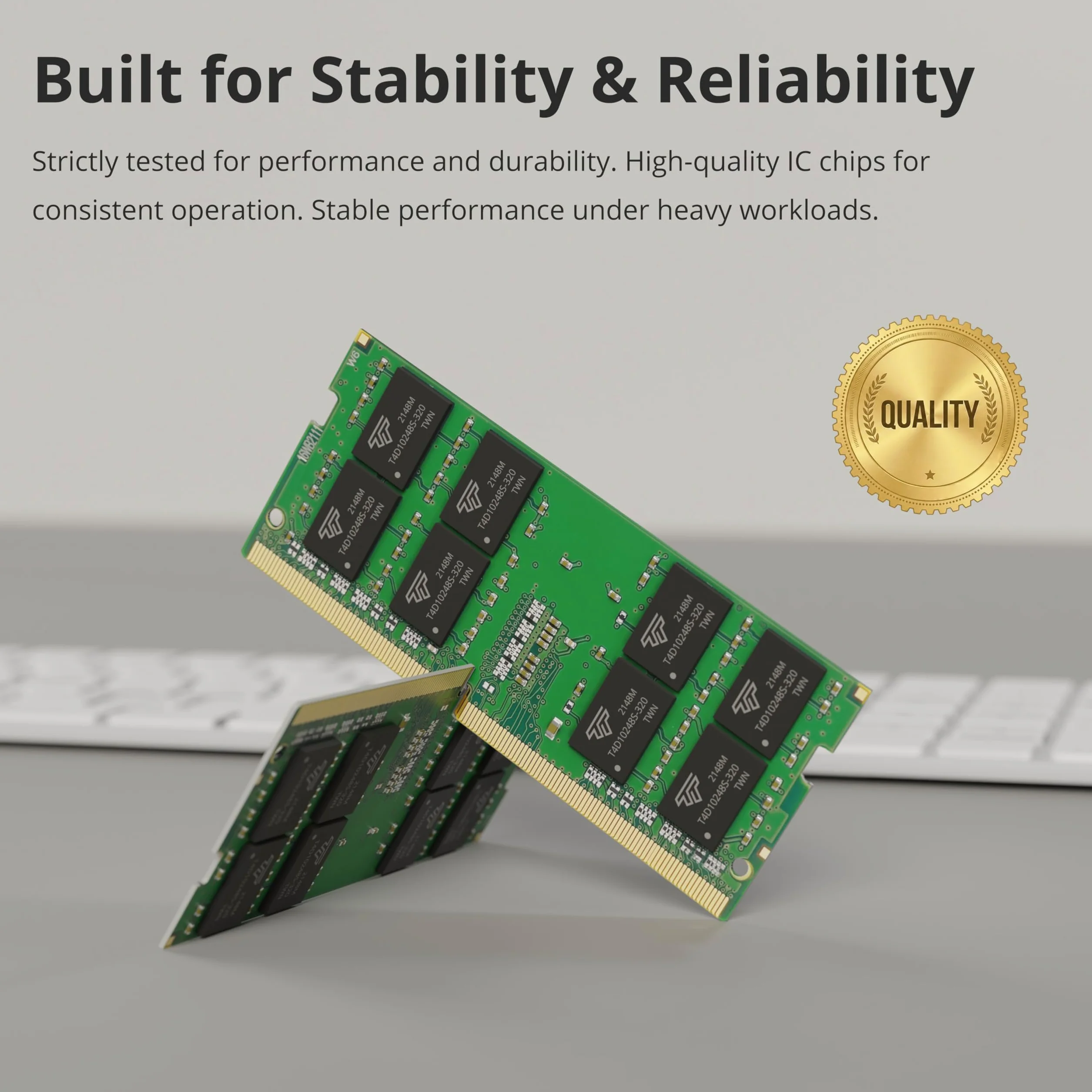 Timetec 16 GB DDR4 2666 MHz (PC4-2666V) PC4-21300 SODIMM – Non-ECC Unbuffered, 260-Pin, 1,2 V, CL19 Speichermodul für Laptops, Mini-PCs und All-in-One-Computer