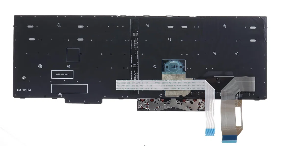 LeFix Orig. Deutsch Tastatur mit Backlight für Lenovo Thinkpad E580 E585 E590 E595|T590 |L580 L590 |P52 P53 P53s,P72 P73|Schwarz