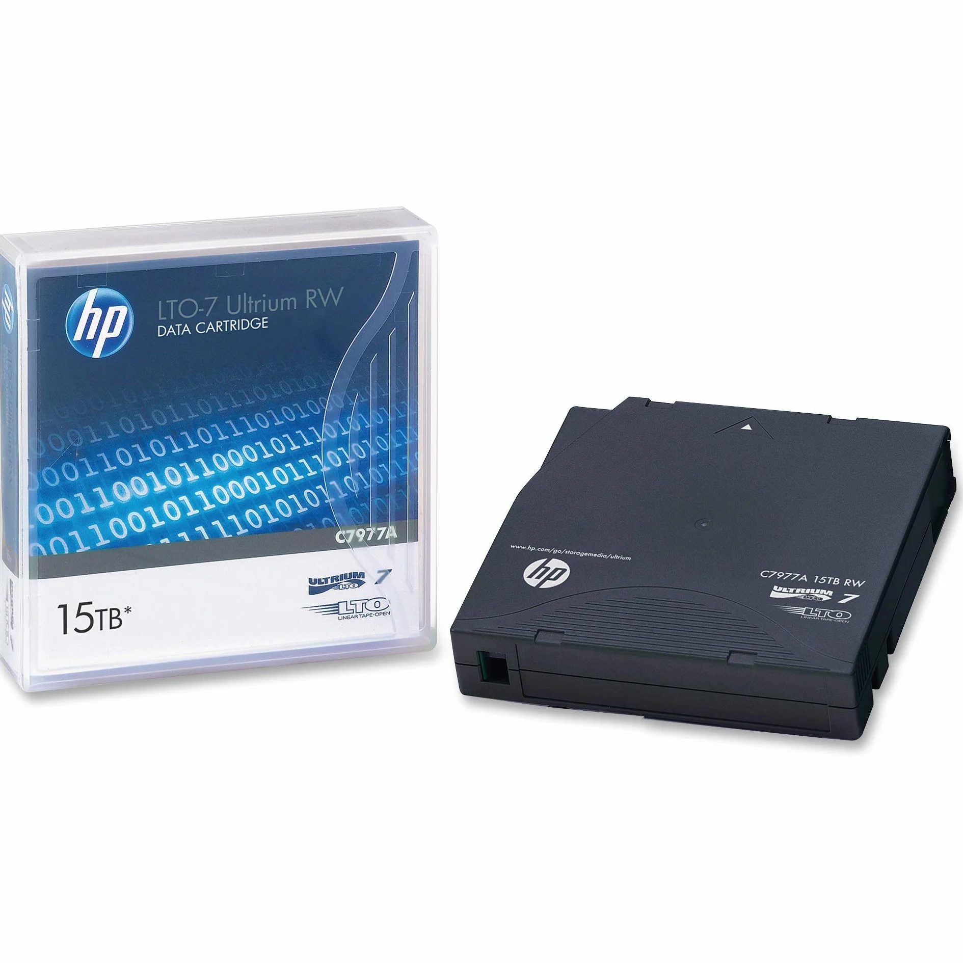HP C7977A RW-Datenkassette LTO-7 Ultrium, 15 TB, schwarz