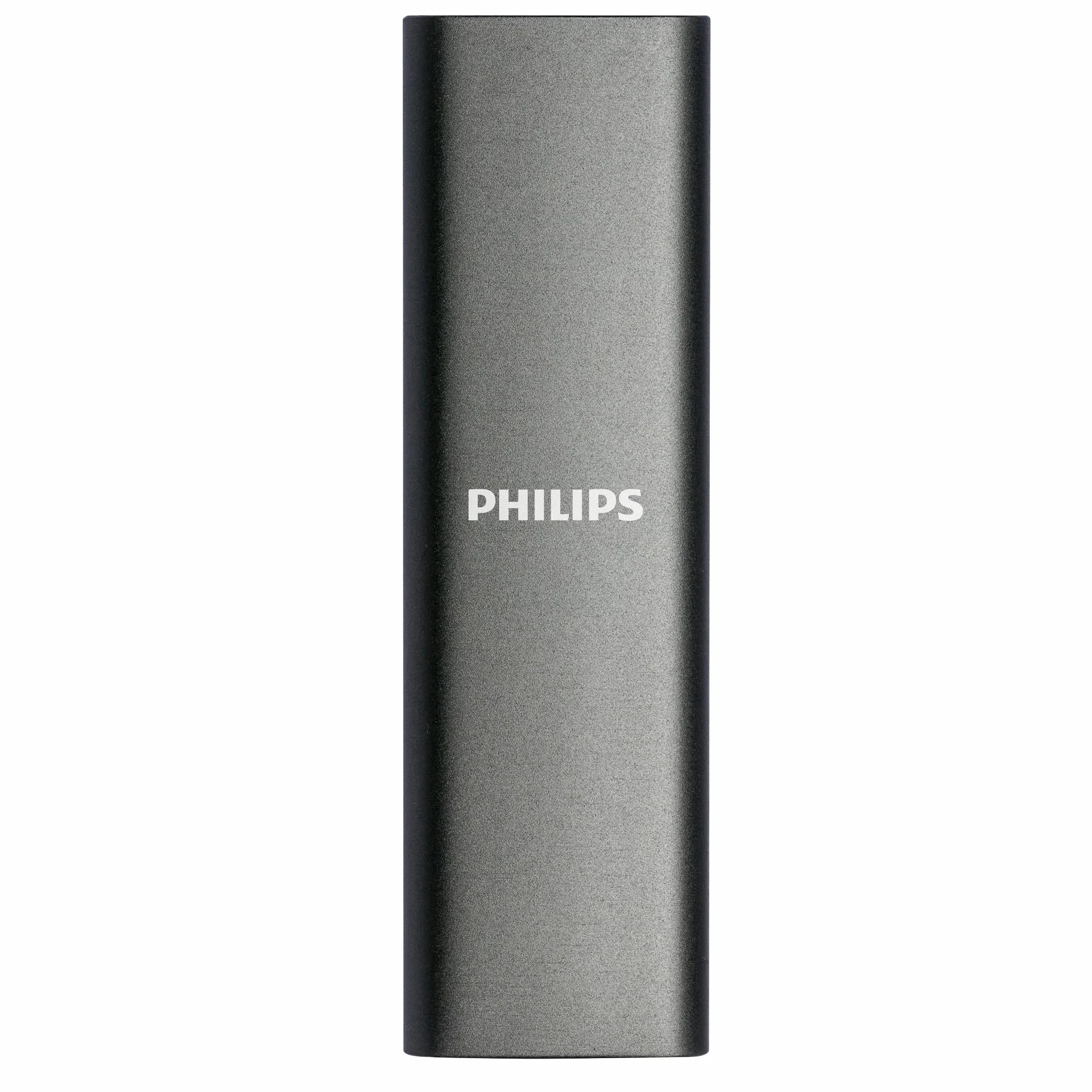 Philips Externe Portable SSD 250 GB - Ultra Slim SATA Ultra Speed USB-C, Lesegeschwindigkeit bis zu 540 MB/s, Aluminium