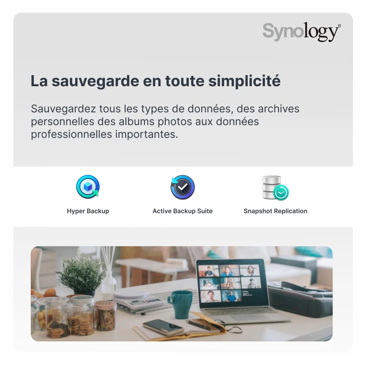 Synology DS223 2-Bay Diskstation NAS (Realtek RTD1619B Quad-Core 2GB Ram 1xRJ-45 1GbE LAN-Port), Schwarz