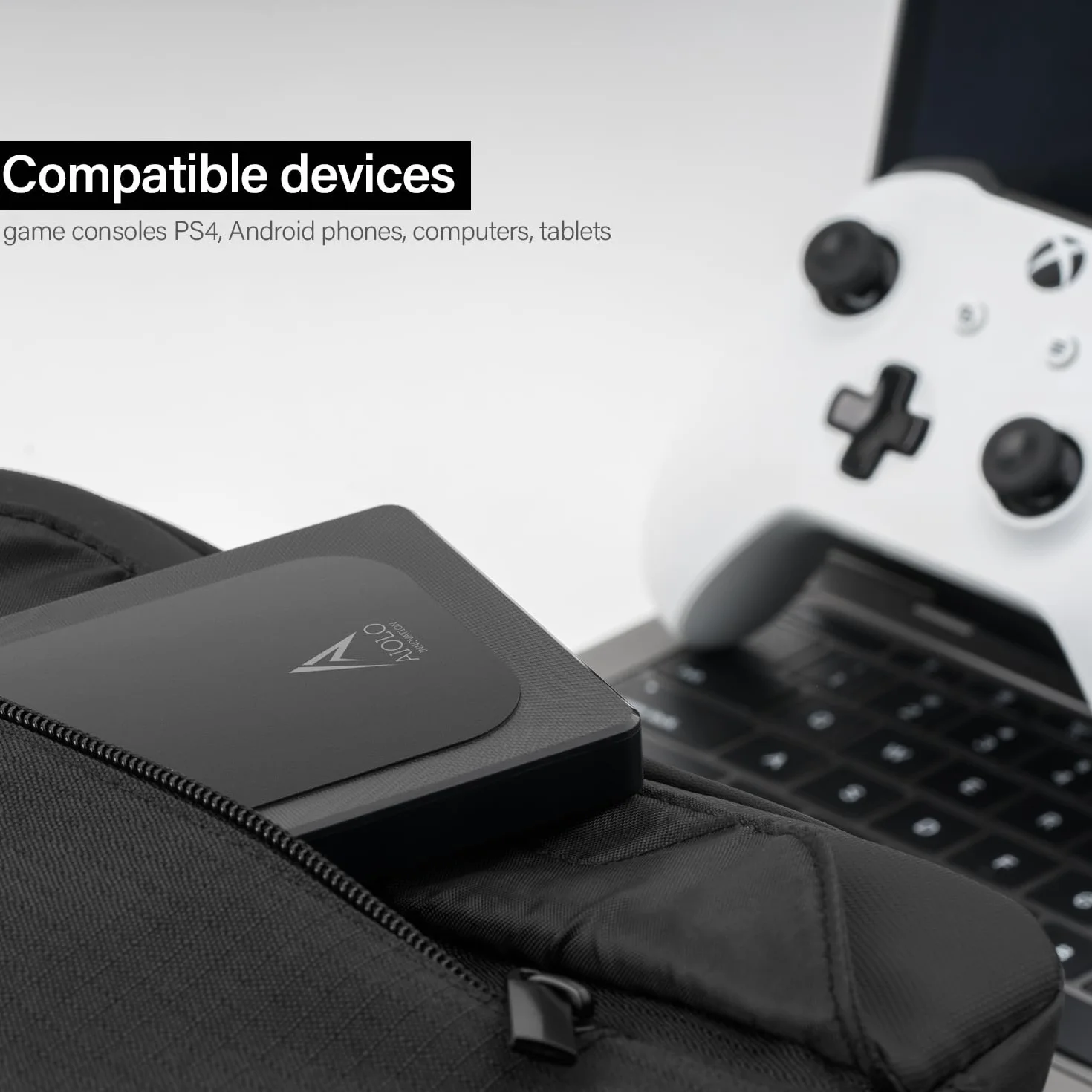 Aiolo Innovation Externe Festplatte 500GB Tragbar 2.5 Zoll Externe HDD, USB 3.0 für PC, Mac, TV, PS4, Xbox, Wii u, Kompatibel mit Mac und Windows
