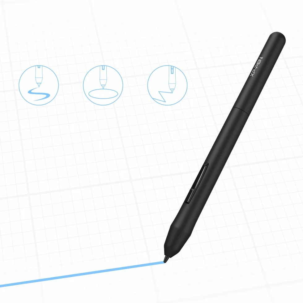 XP-PEN Star 03 V2 Grafiktablett, 10''x6 Zeichentablett, 8192 Druckstufen, 266RPS OSU Tablet, Zeichenpad für PC(Win/Mac/Chrome OS)