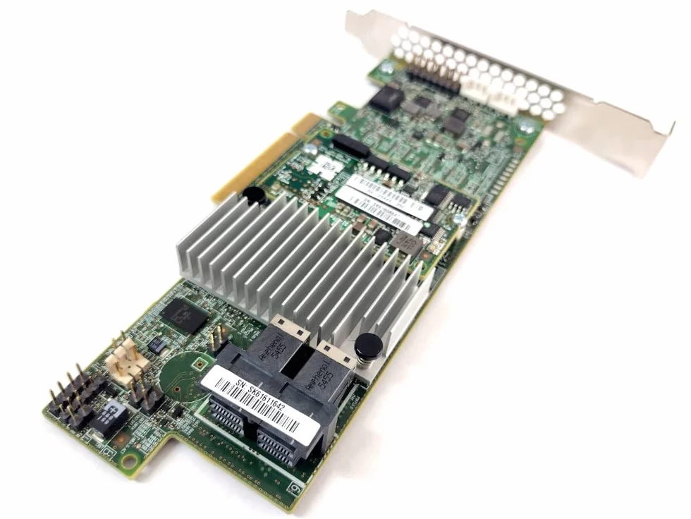 Broadcom MegaRAID SAS 9361-8i PCI Express x8 3.0 12Gbit/s RAID-Controller (SAS, SATA, PCI Express x8, 0, 1, 5, 6, 10, 50, 60, 1024 MB, DDR3, 1866 MHz)
