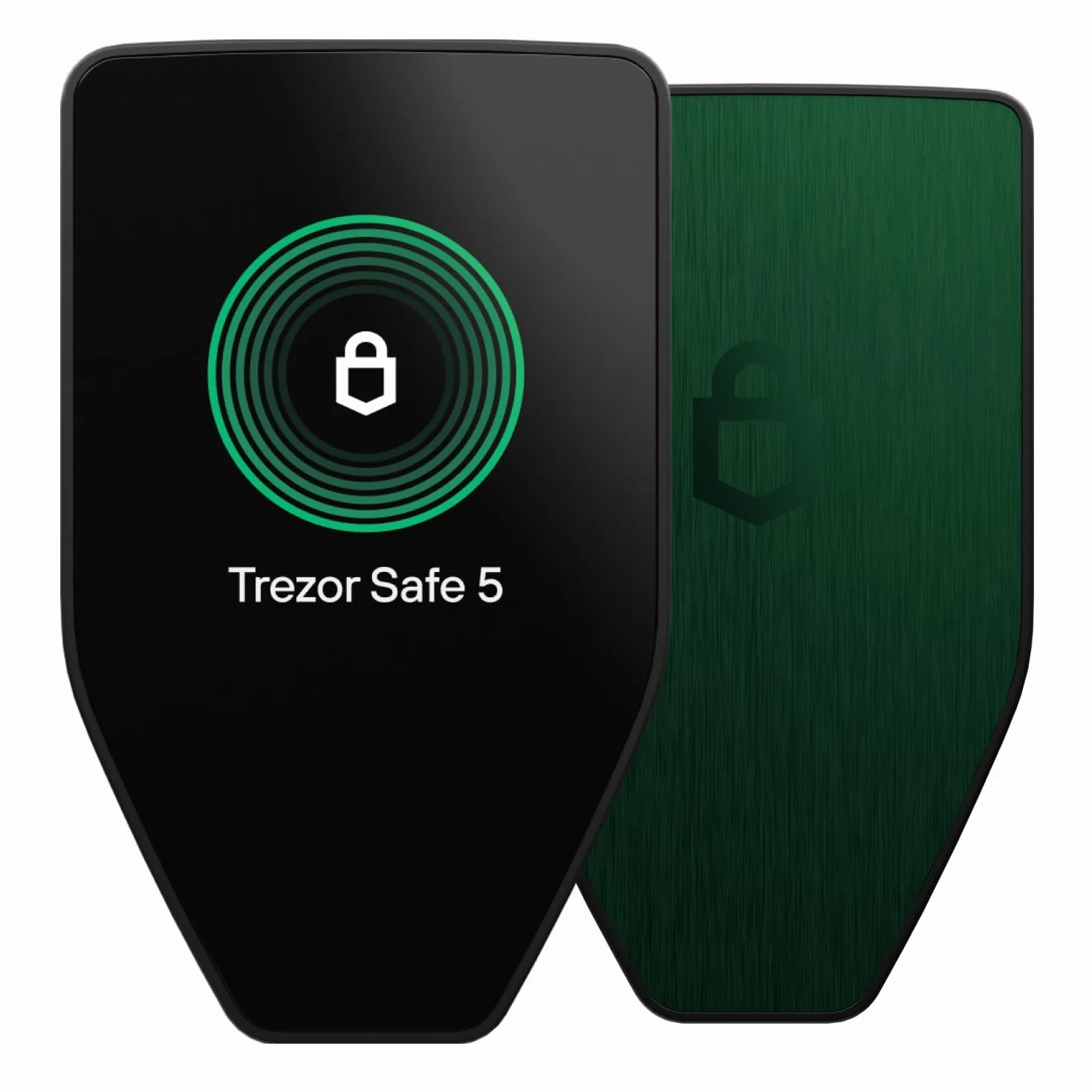 Trezor Safe 5 – Krypto-Hardware Wallet mit Secure Element und Passphrase, Farb-Touchscreen, Haptic Feedback, Bitcoin-Sicherheit, Unterstützt Tausende von Coins (Green Beryl)