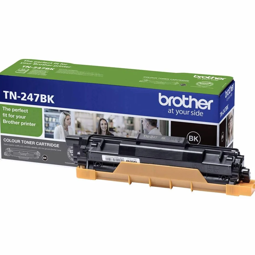 Brother Original TN- 247BK Tonerkartusche – Schwarz