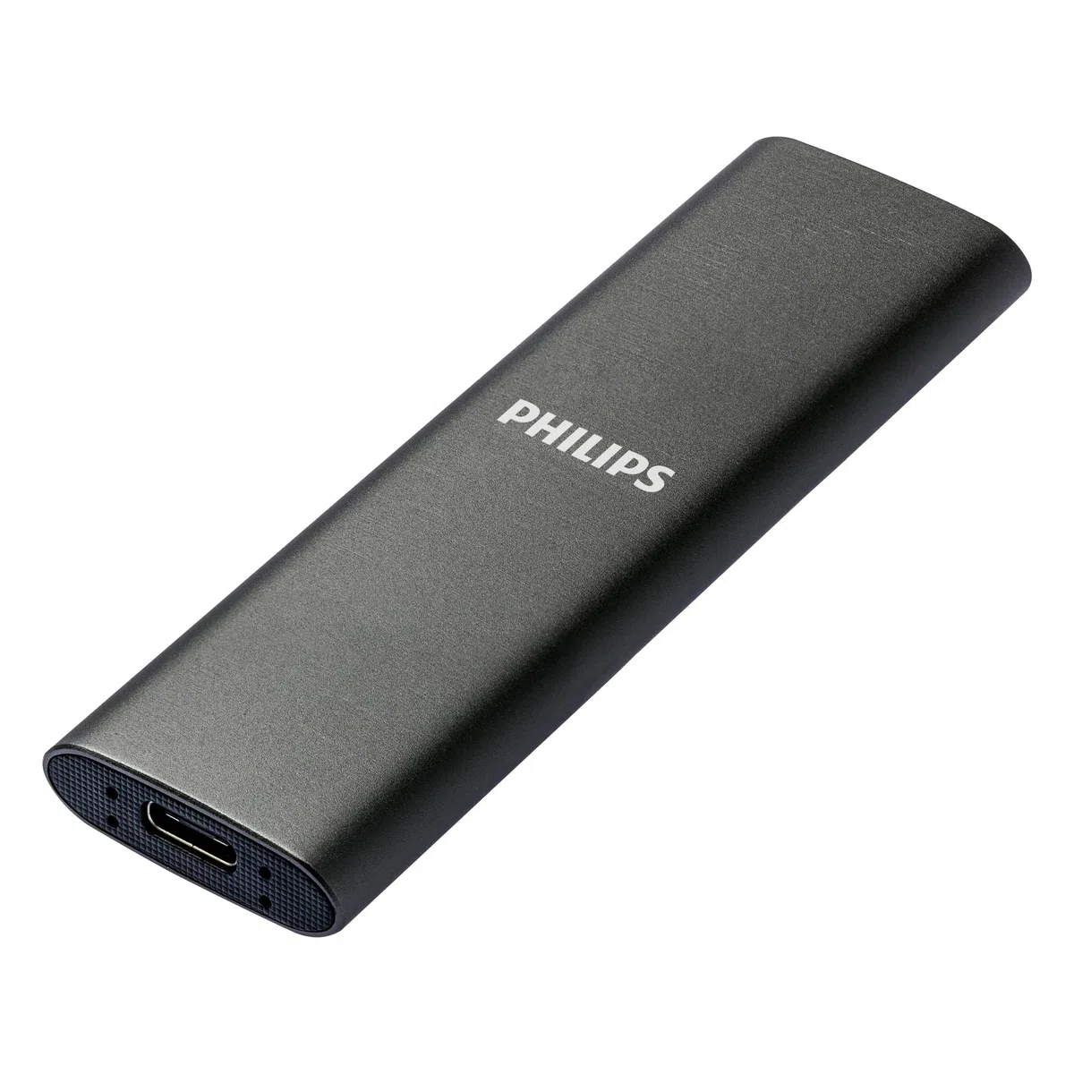 Philips Externe Portable SSD 250 GB - Ultra Slim SATA Ultra Speed USB-C, Lesegeschwindigkeit bis zu 540 MB/s, Aluminium