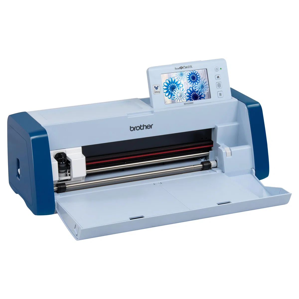 Brother ScanNCut DX SDX2250D, Disney-Schneide- und Plottermaschine, Scanner 600 DPI, 1485 integrierte Motive, WLAN-Konnektivität