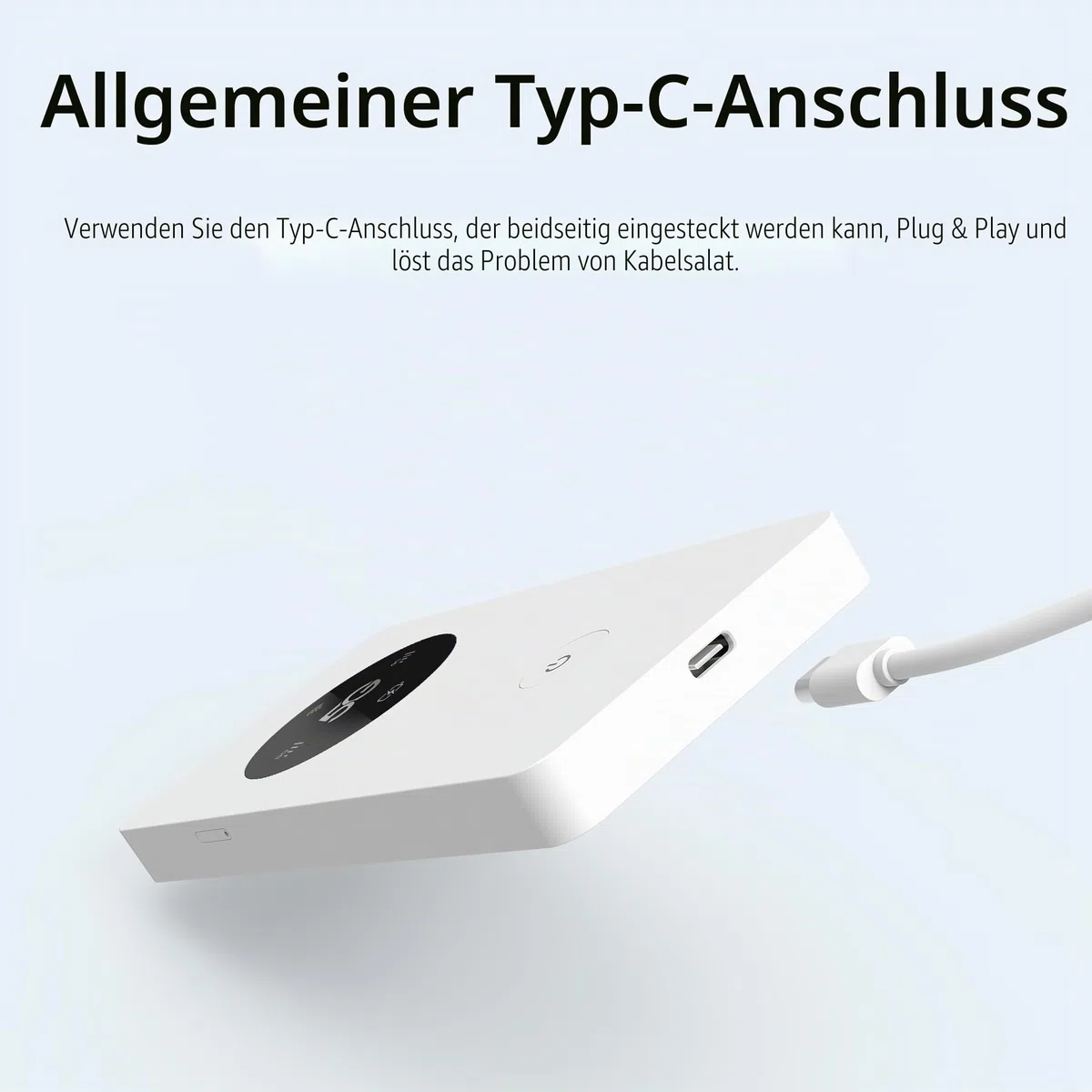 Tragbarer mobiler WLAN-Hotspot,5G-LTE-SIM-Router,2 Gbit/s,5000 mAh wiederaufladbarer Akku,kabelloses USB-WiFi-Modem,ohne Konfiguration,für Reisen und Arbeit,Nicht durchsuchen, APN ändern