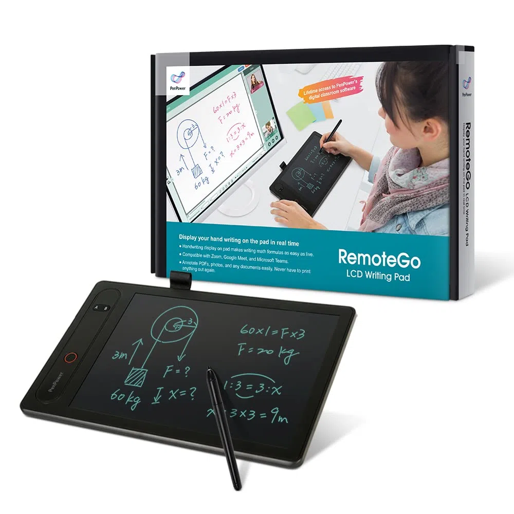 PenPower RemoteGo LCD Writing Pad 2. Generation 3-in-1-Software digitales Whiteboard