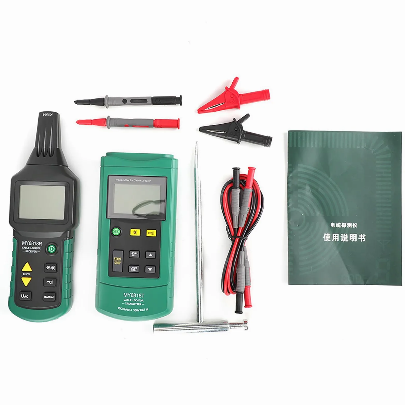 Akozon Wire Tracker Testkabel Netzwerkkabel MS6816 Professioneller Kabel Tracker Metallrohr zur Positionierung von Detektoren Netzwerkkabel Tester