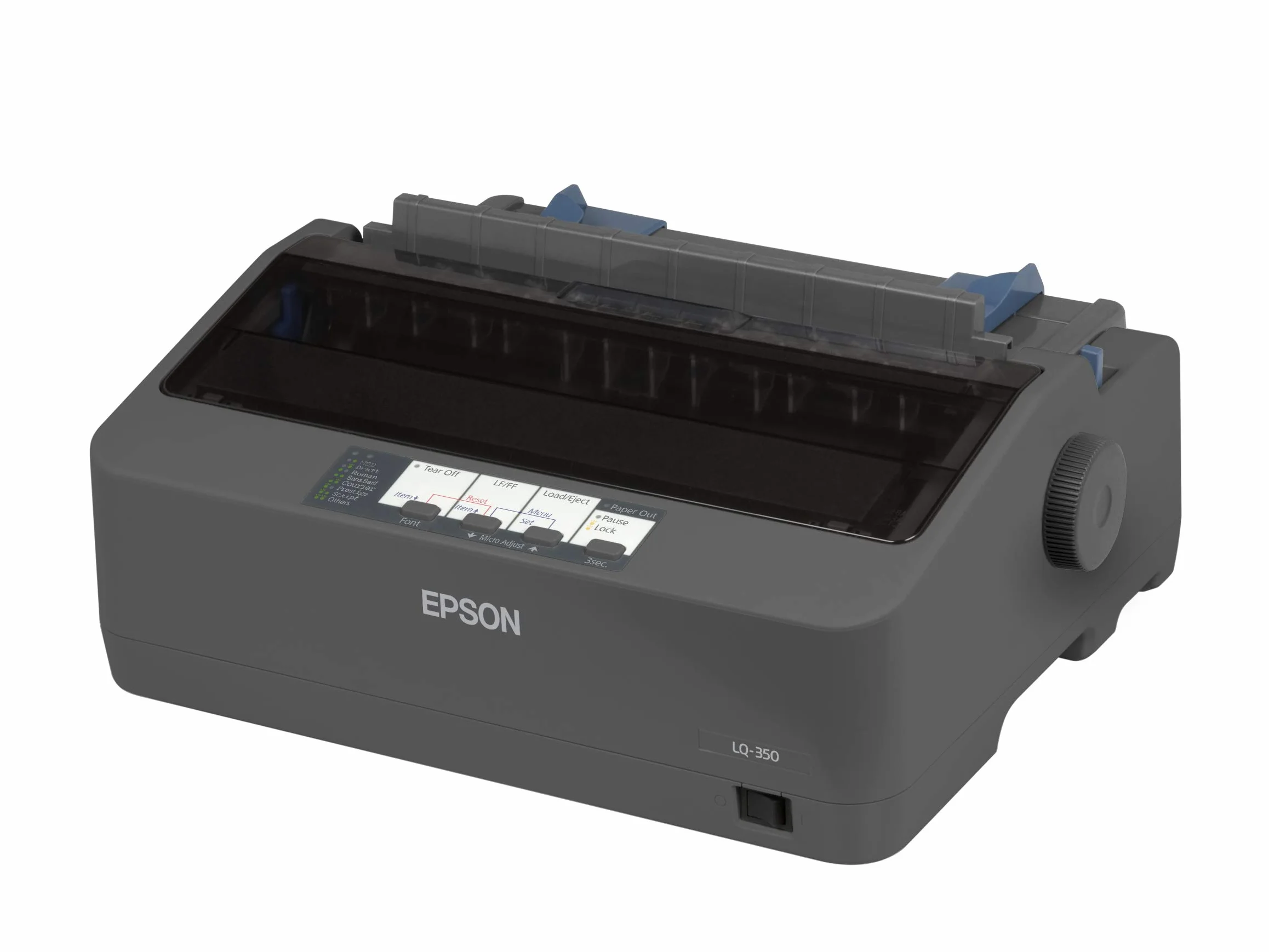 Epson LQ-350, 24 pins, 53 dB 22W, 200 V - 240 V AC, C11CC25001 (22W, 200 V - 240 V AC Parallel, Serial, USB 2.0)