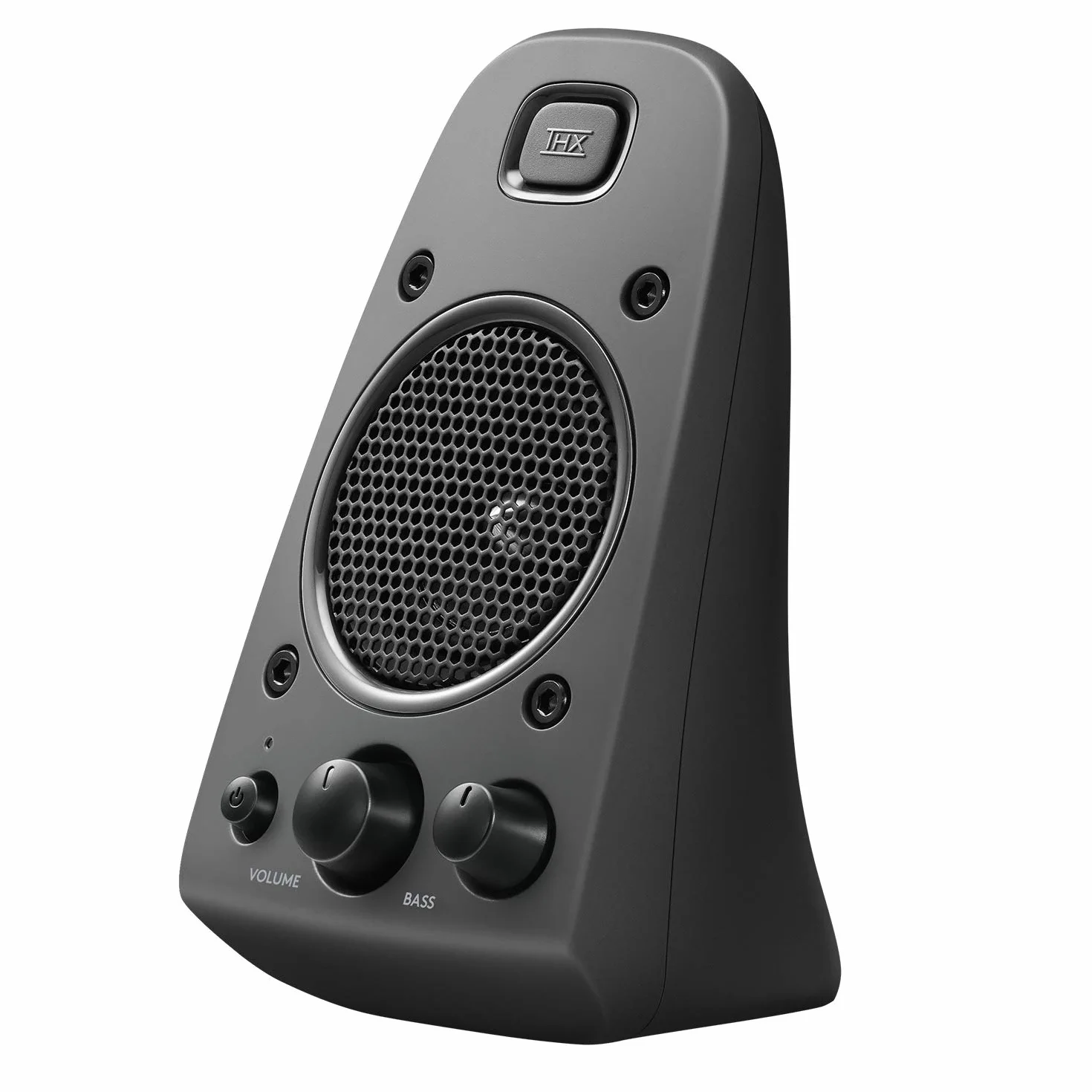 Logitech Lautsprechersystem 2.1 Subwoofer, THX, Tiefer Bass, EU-Stecker, PC/PS4/Xbox/Player/DVD-Player/TV/Smartphone/Tablet, AUX-Anschluss, Schwarz, 400 W Peak, Optischer Eingang 3,5 mm/RCA
