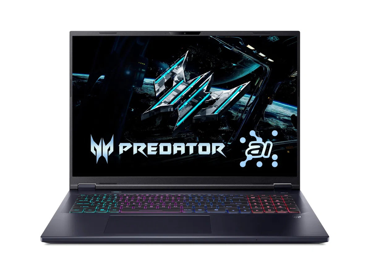 Acer Predator Helios Neo 16 AI (PHN16-73-9816) Gaming Laptop, 16" WQXGA IPS 240Hz Display, Intel Core Ultra 9 275HX, 32 GB RAM, 1 TB SSD, NVIDIA GeForce RTX 5070, Windows 11, QWERTZ Keyboard