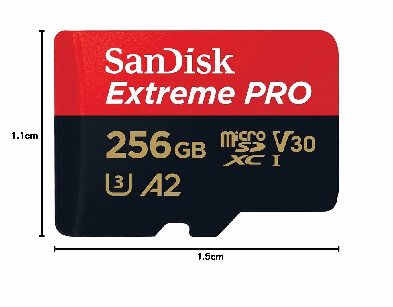 SanDisk Extreme PRO microSDXC UHS-I Speicherkarte 256 GB A2 V30 U3 200 MB/s