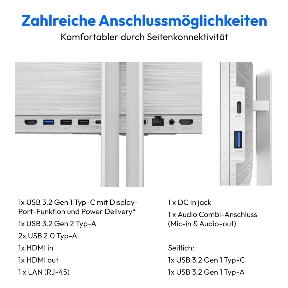 MEDION Signium 27 S1 68,6 cm (27 Zoll) Full HD All in One Desktop PC (Intel Core 5 210H, 16GB DDR4 RAM, 1 TB PCIe SSD, WLAN, HDMI in & Out, kabellose Maus & Tastatur, Windows 11 Home)