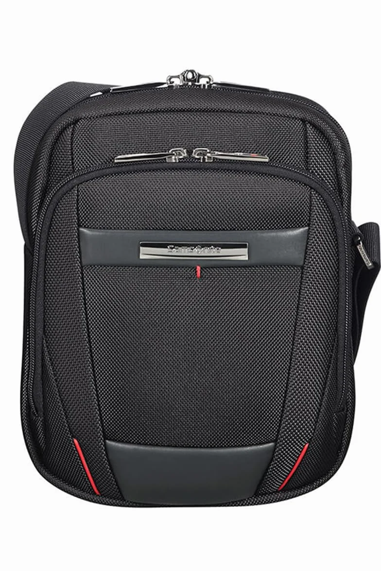 Samsonite Pro-DLX 5 - 7.9 Zoll Umhängetasche für Tablet, 23 cm, 3 L, Schwarz (Black)