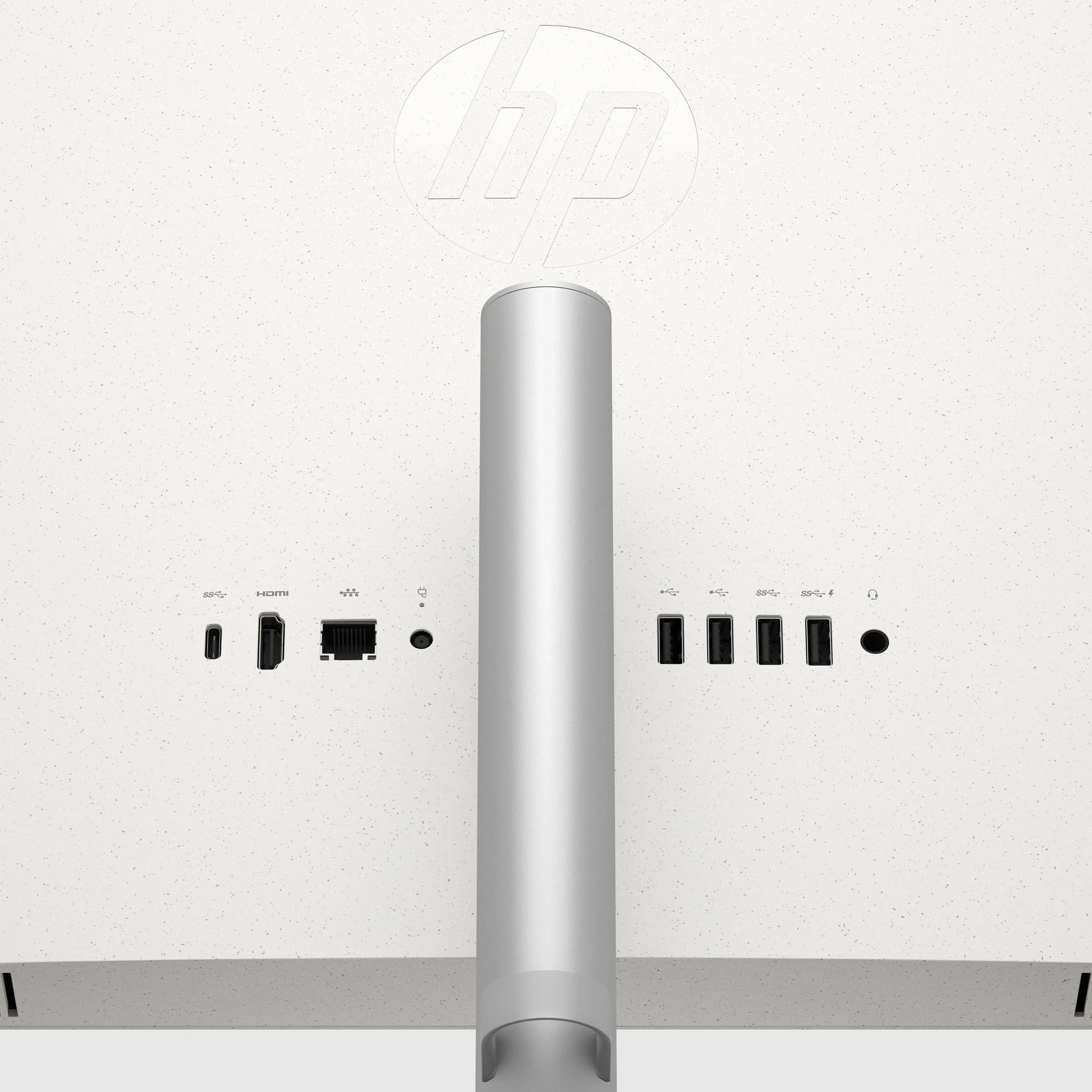 HP All-in-One Desktop-PC | 27" FHD Display | AMD Ryzen 5 7520U | 16 GB DDR5 RAM | 512 GB SSD | AMD Radeon-Grafikeinheit | Windows 11 Home | Weiß