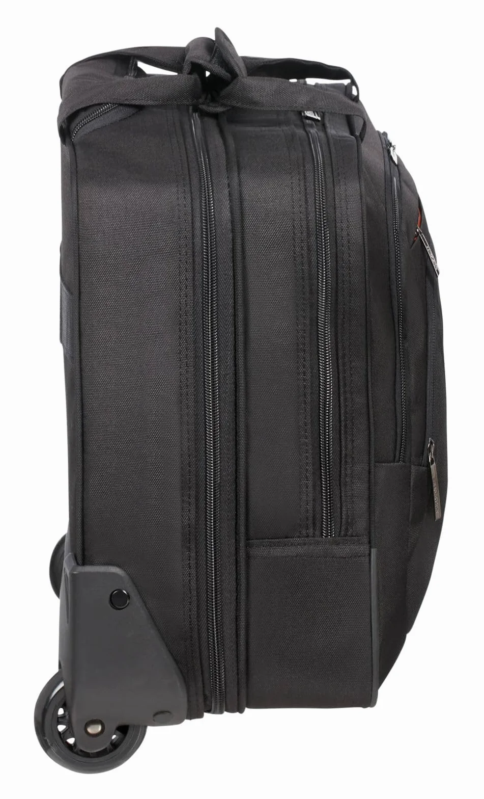 American Tourister At Work Rolling Tote 15.6' Black/Orange