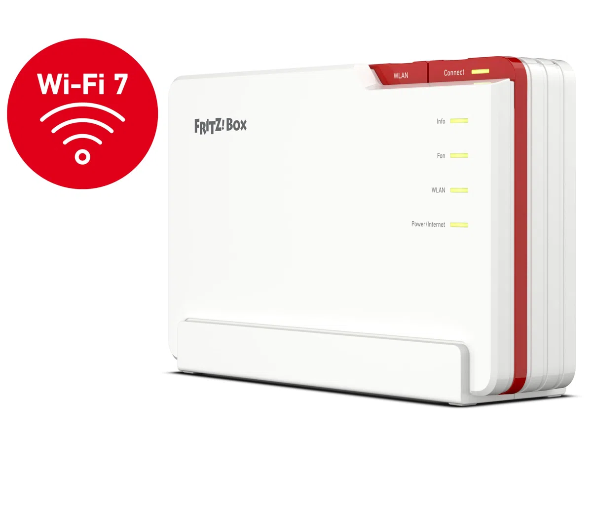 FRITZ!Box 5690 Pro Wi-Fi 7 DSL Glasfaser Router Triband 2,4 GHz 5 GHz 6 GHz 18,5 GBit/s WLAN Mesh DECT