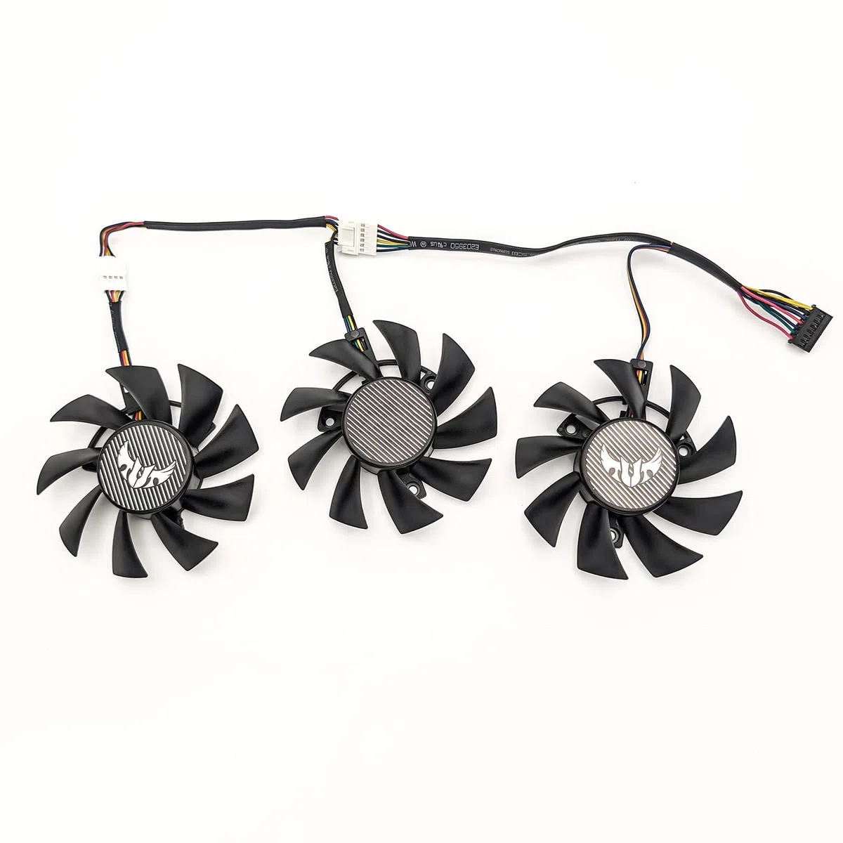 Lüfter für ASUS TUF Gaming X3 GeForce GTX 1660/1660 Ti/RX 5700/RX 5700 XT Grafikkarten - Ersatzlüfter, Grafikkartenlüfter (Set von 2, 75 mm, 7-Pin)