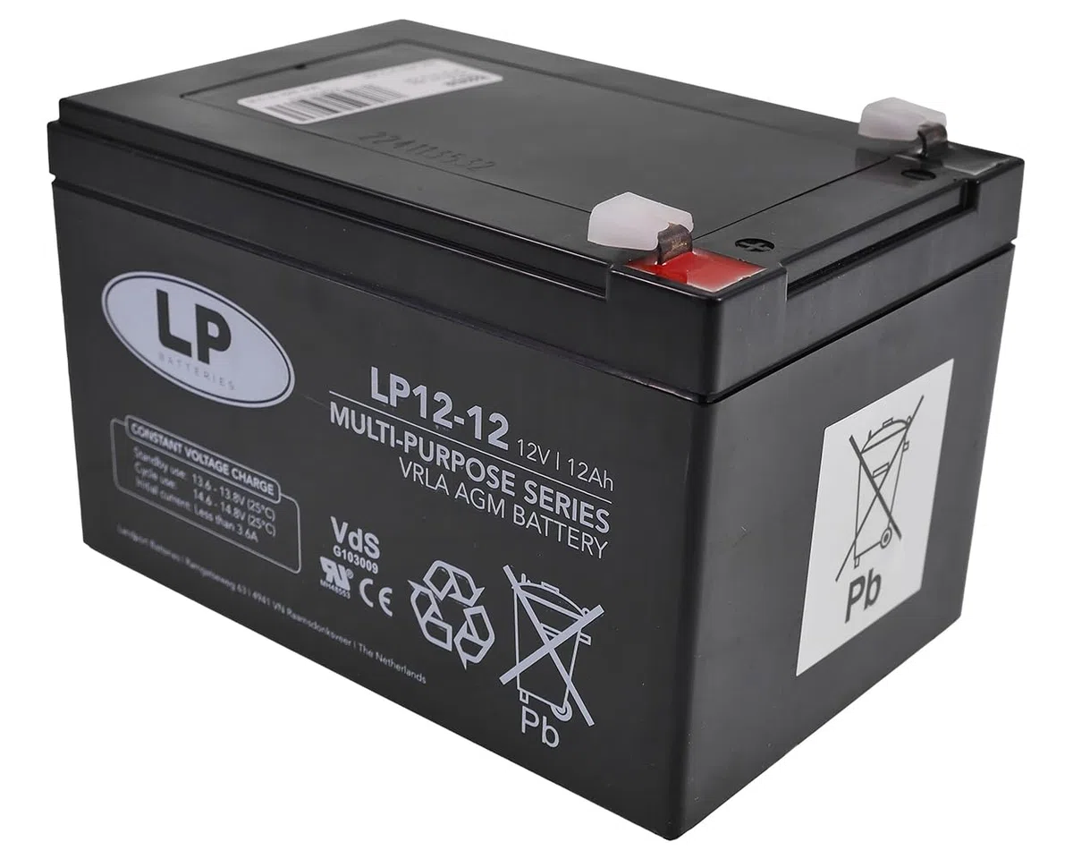 LANDPORT Batterie NSA LP12-12 T2 VDs 152x98x95mm 12V 12Ah kompatibel für Alarmanlage, USV, Blei Gel Akku, Rolladen Antrieb, Dachrollo, Sicherheitssysteme