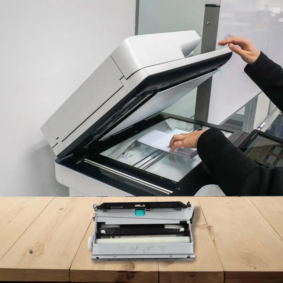 Abfall-Tintensammelbehälter Montage für HP Officejet Pro X451dn X476dn PageWide X576dw E55650 E58650 Drucker