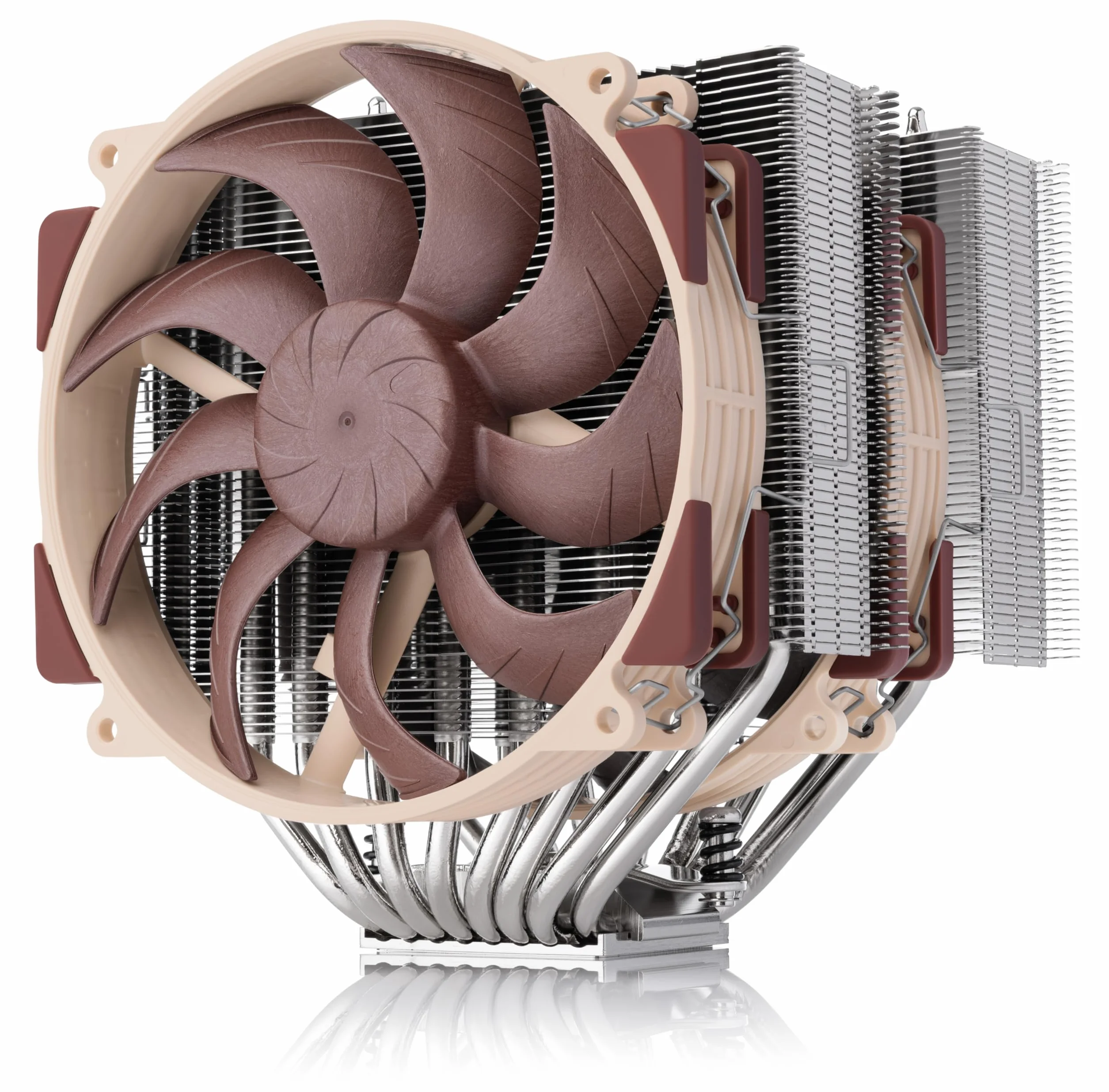 Noctua NH-D15 G2 LBC Dual Tower CPU-Kühler, Spezialversion Mit Niedriger Kontaktflächenkonvexität für AMD AM5/AM4 (Braun)