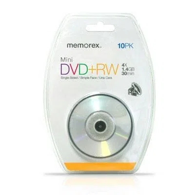 Memorex 4 x DVD + RW Media