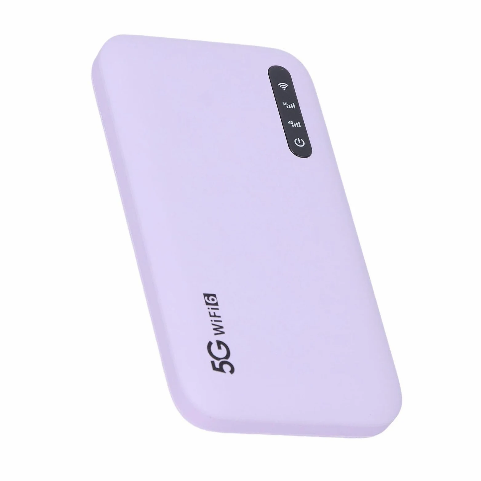5G WiFi Mobile Hotspot-Gerät, Tragbares WLAN für Reisen, mit Multitrier-Netzwerk, Verbinden Sie Bis zu 16 Geräte, die in 6100-mAh Eingebaut Sind