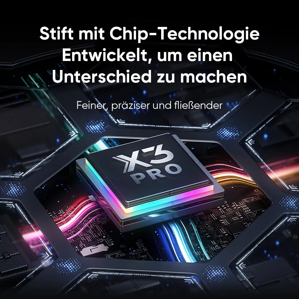 XPPen 12.2 Zoll Standalone Grafiktablett Display mit X3Pro 16384 Smart Stift, Android 8GB+256GB WiFi mit 8000mAh Akku, Magic Drawing Pad, 2K-Auflösung, Digitales Zeichentablett OS Android 14