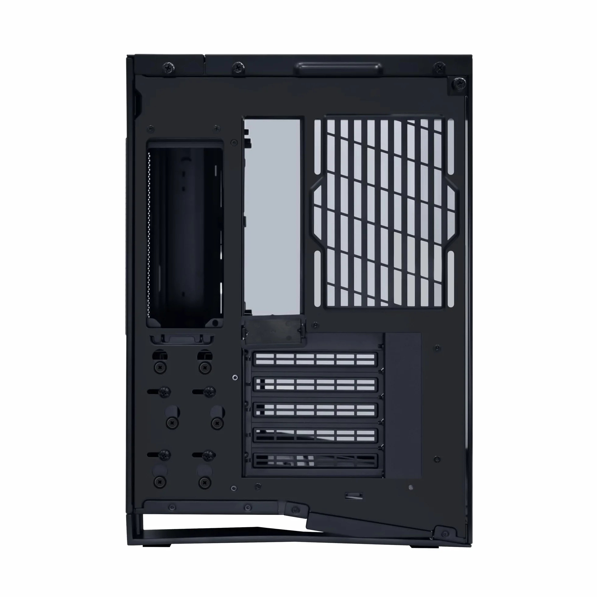 Lian Li O11 Dynamic Mini V2 Flow PC-Gehäuse Schwarz | Kompakter ATX Midi-Tower mit Zwei-Kammer-Design, Tempered Glass und modularem Aufbau - 5 Lüfter vorinstalliert