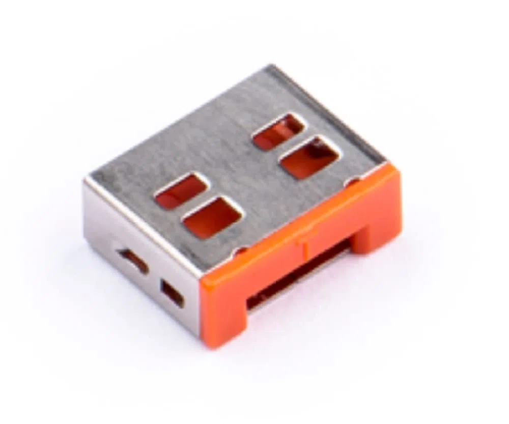 SmartKeeper ESSENTIAL / 100 x USB A-Port Blockers/Orange