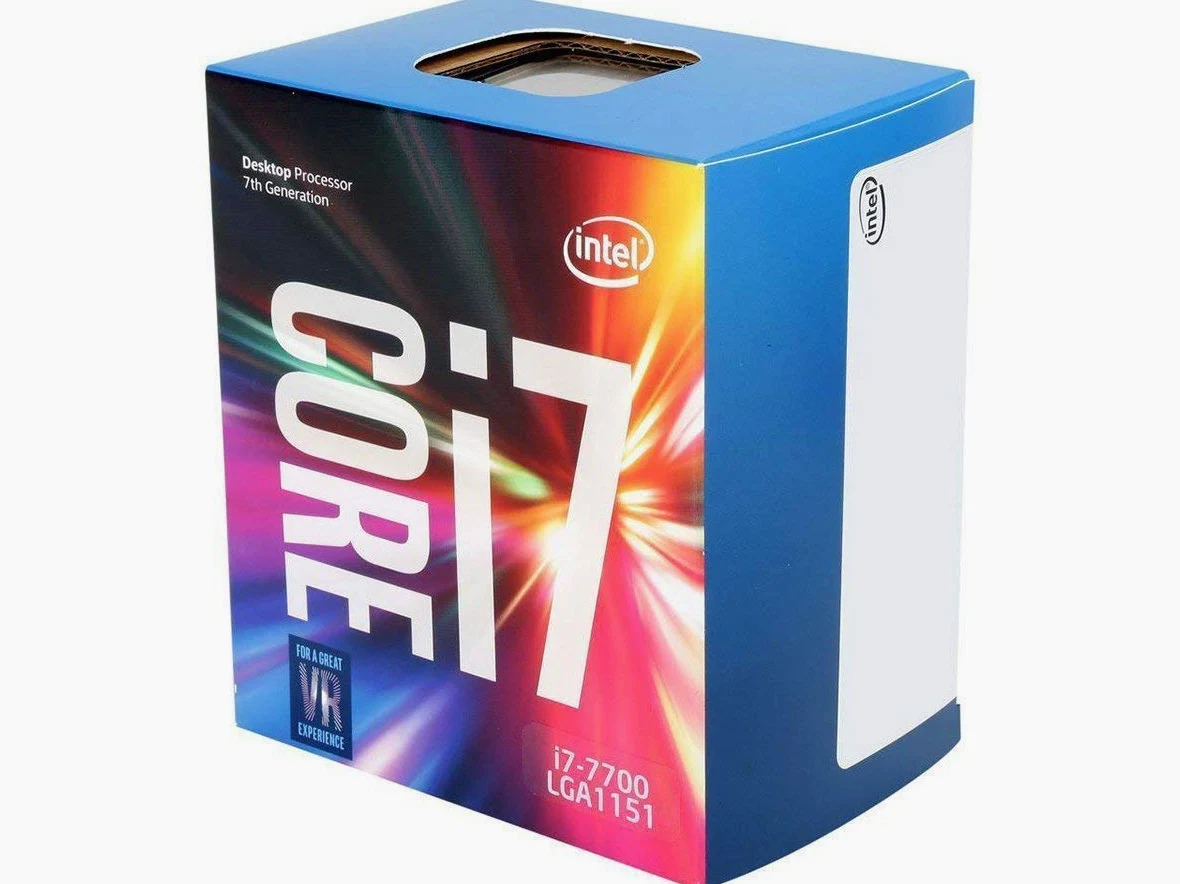 Intel BX80677I77700 CPU Intel-Core i7-7700 "8M Cache, bis zu 4.20 GHz" grau