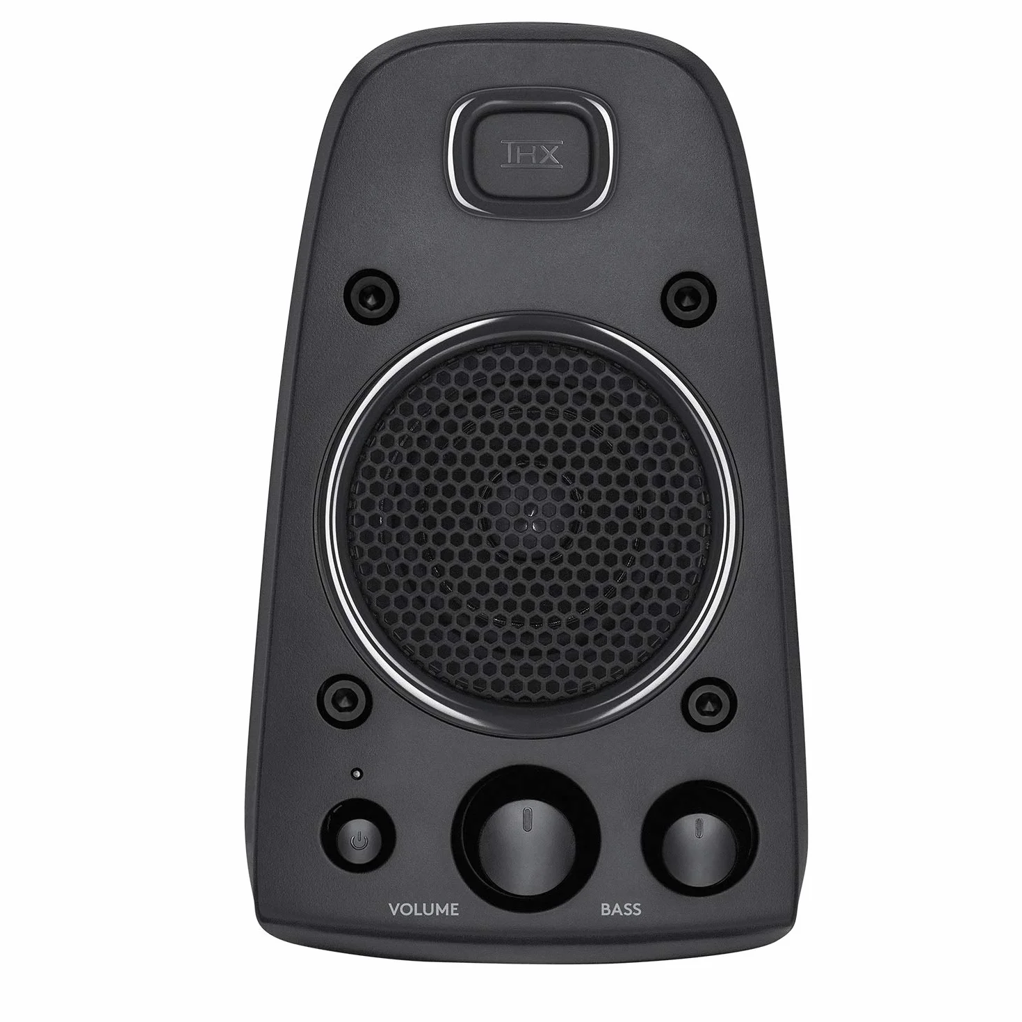 Logitech Lautsprechersystem 2.1 Subwoofer, THX, Tiefer Bass, EU-Stecker, PC/PS4/Xbox/Player/DVD-Player/TV/Smartphone/Tablet, AUX-Anschluss, Schwarz, 400 W Peak, Optischer Eingang 3,5 mm/RCA