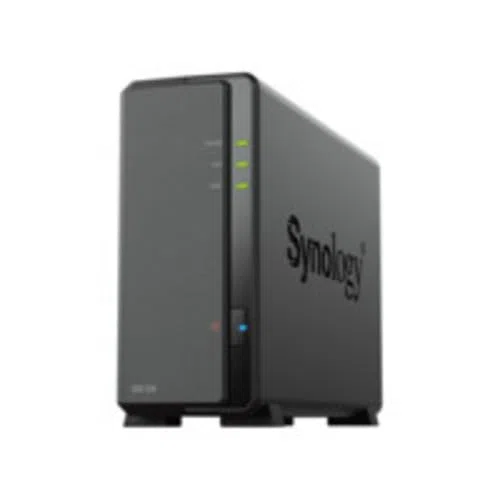 Synology DS124 1-Bay Diskstation NAS (Realtek RTD1619B 4-Core 1.7 GHz 1GB DDR4 RAM 1xRJ-45 1GbE LAN-Port) 2TB Bundle mit 1x 2TB Bestpreis Festplatte