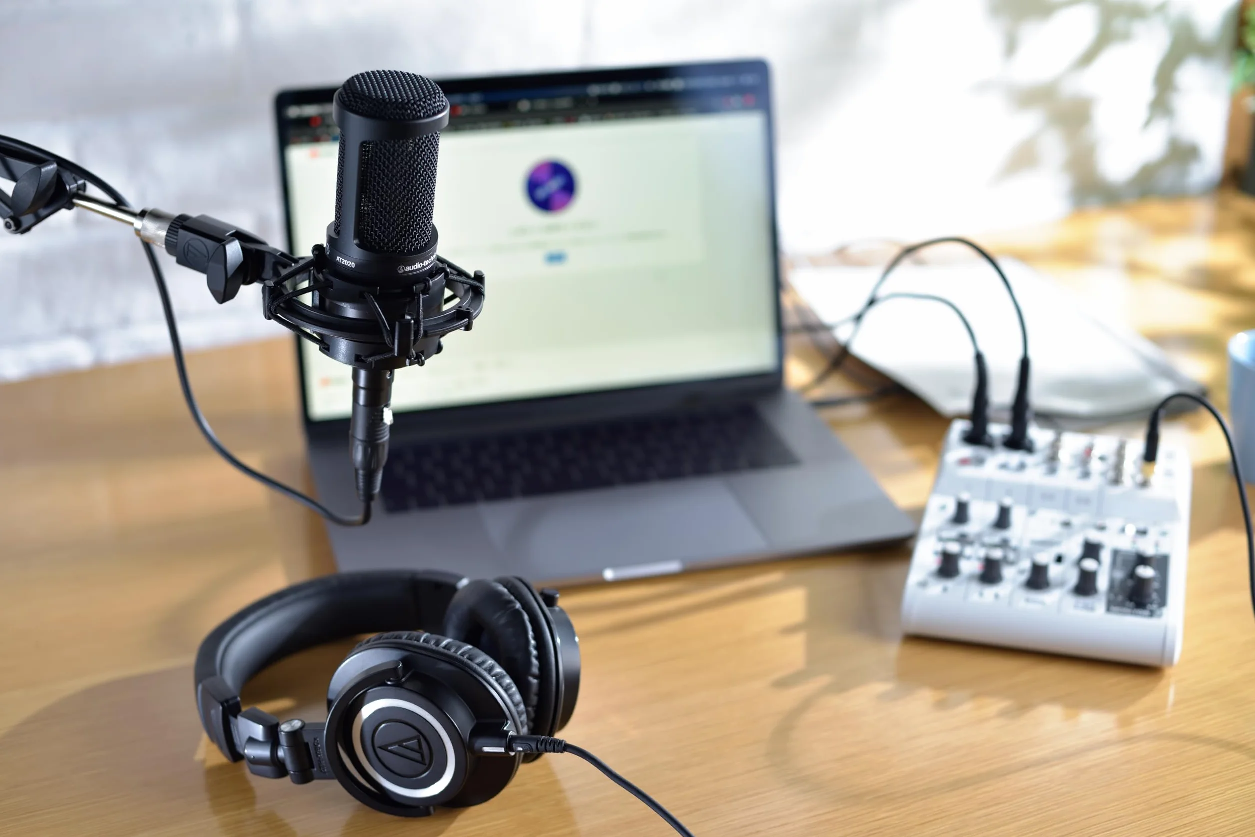 Audio-Technica 2020 Kondensatormikrofon mit Nierencharakteristik Schwarz