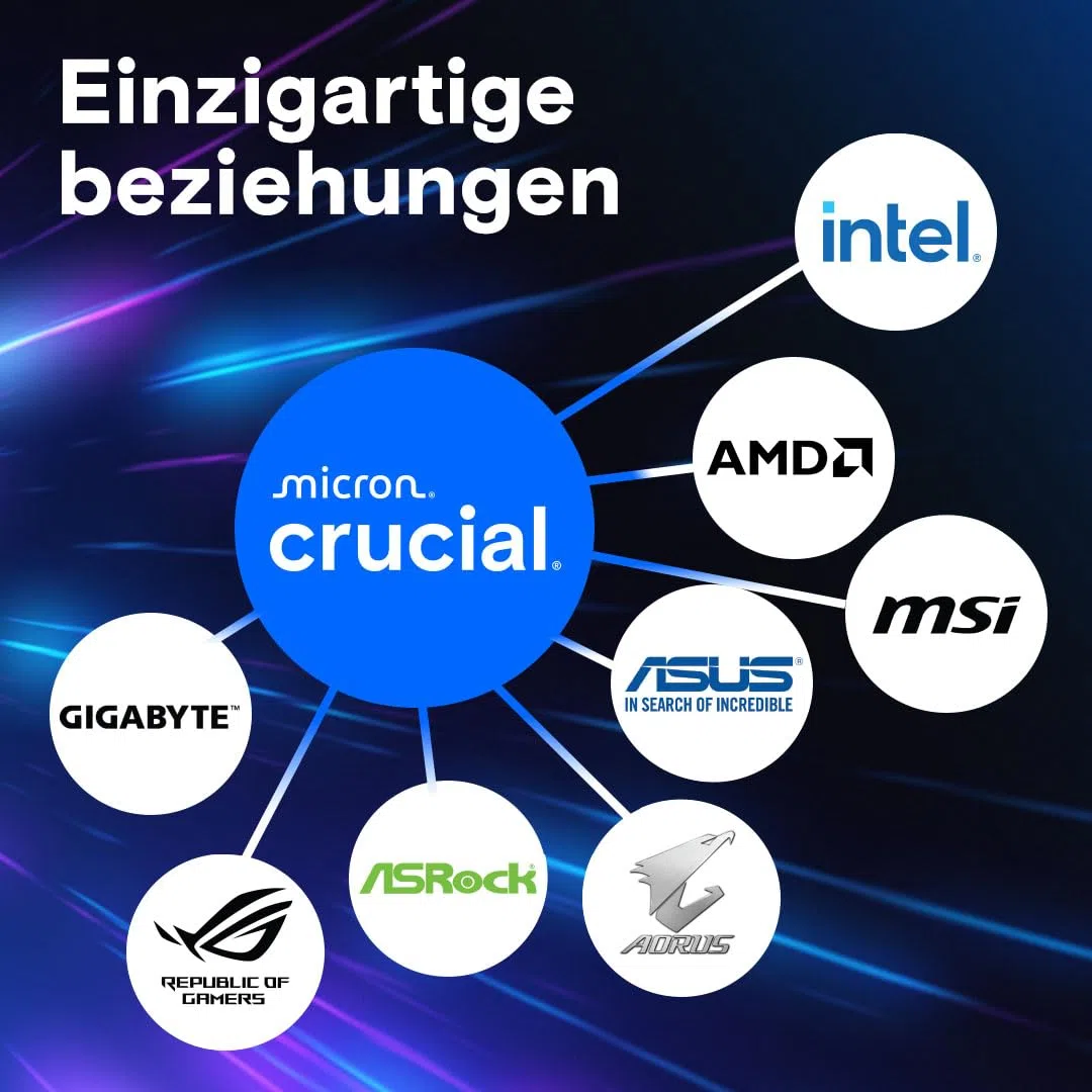 Crucial Pro DDR5 RAM 64GB Kit (2x32GB) 5600MHz, Intel XMP 3.0 / AMD Expo, PC Computer Arbeitsspeicher - CP2K32G56C46U5