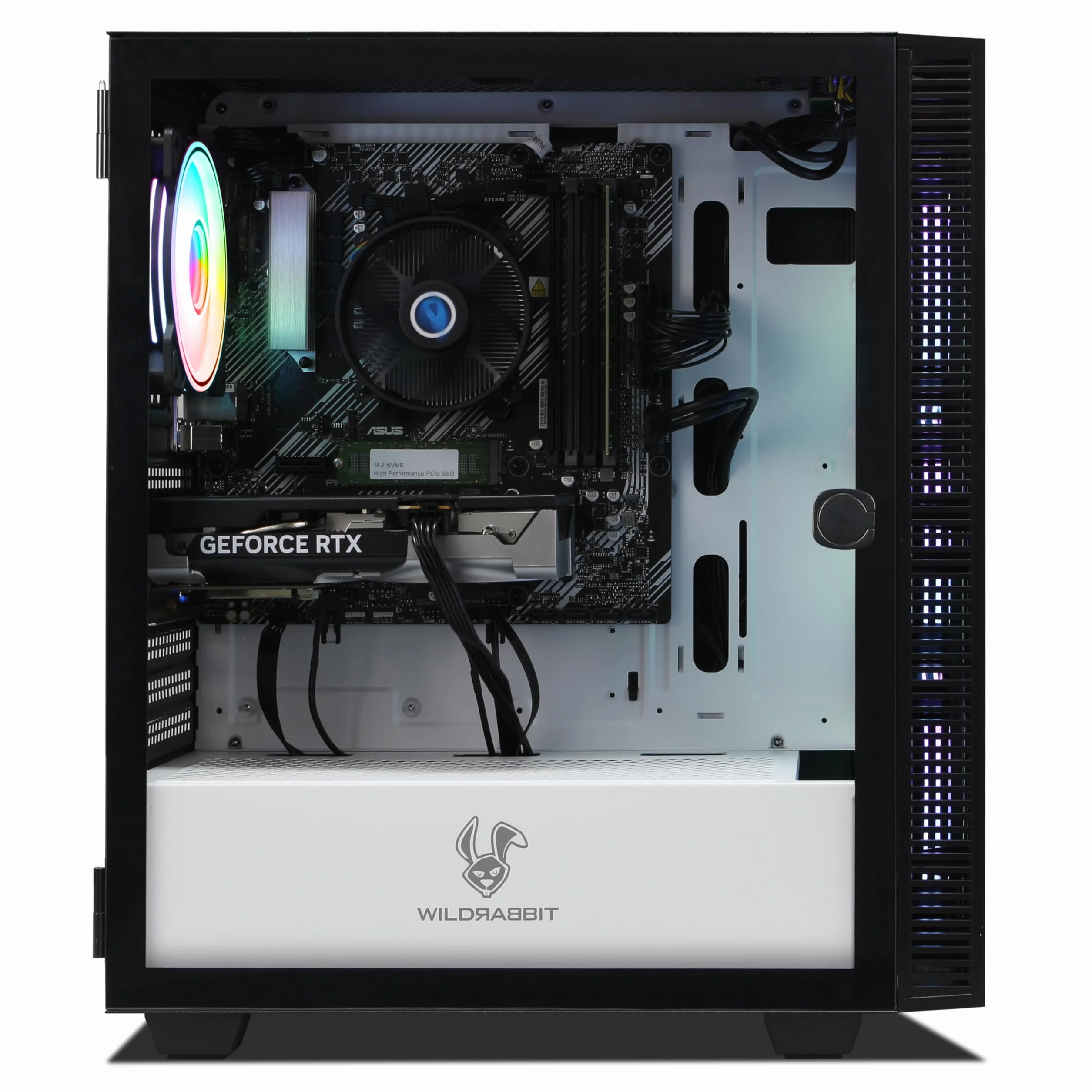 Ankermann Radiant Gaming V3 | AMD Ryzen 5 5500 | Nvidia GeForce RTX 5060 Ti 8GB | 16GB RAM | 1TB NVMe SSD | Windows 11 | WLAN | Libre Office