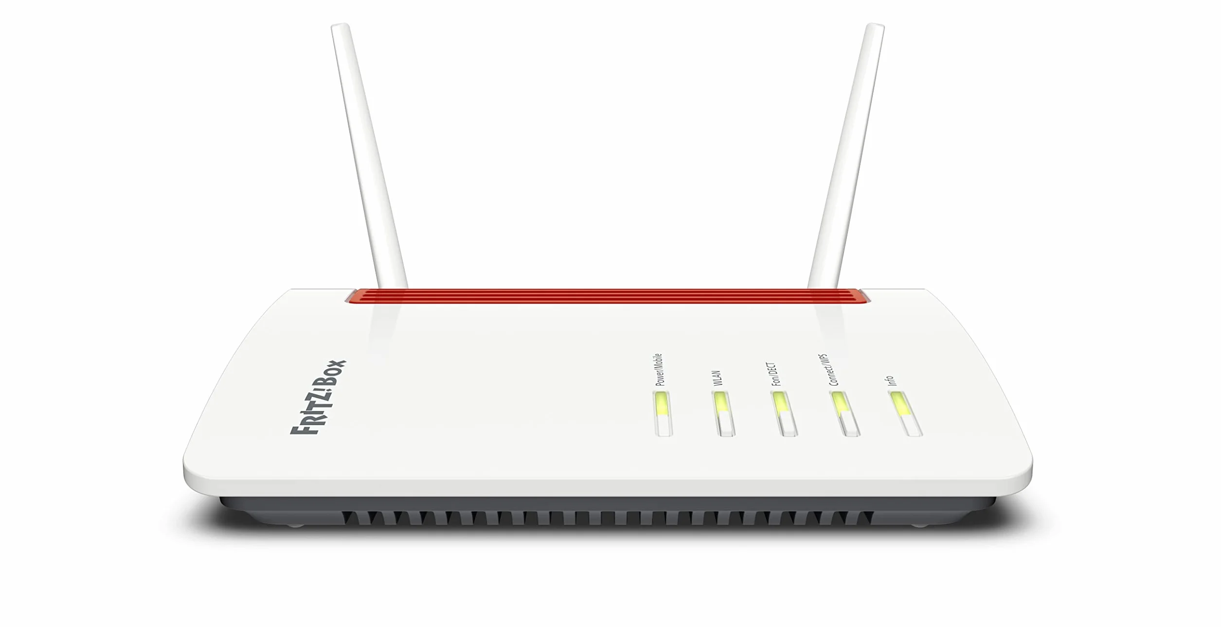 FRITZ!Box 6850 4G | 4G-Mobilfunk-Router | WLAN bis zu 1.266 MBit/s | WLAN Mesh | höchster Sicherheitsstandard | Zentrale für Telefonie und Smart Home | einfache Einrichtung | Made in Europe