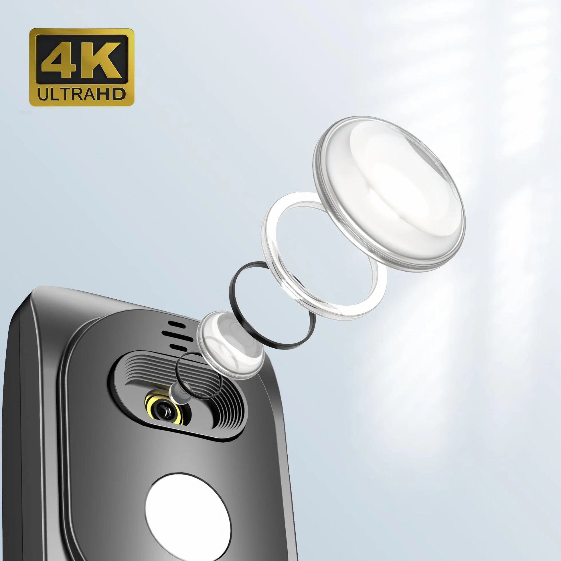 JOYUSING 13 Megapixel Dokumentenkamera und Visualizer USB, Vorlagen bis A3, LED Licht, Autofokus, Hybridunterricht mit OBS, Zoom, Skype und Teams, kompatibel mit Windows, Mac