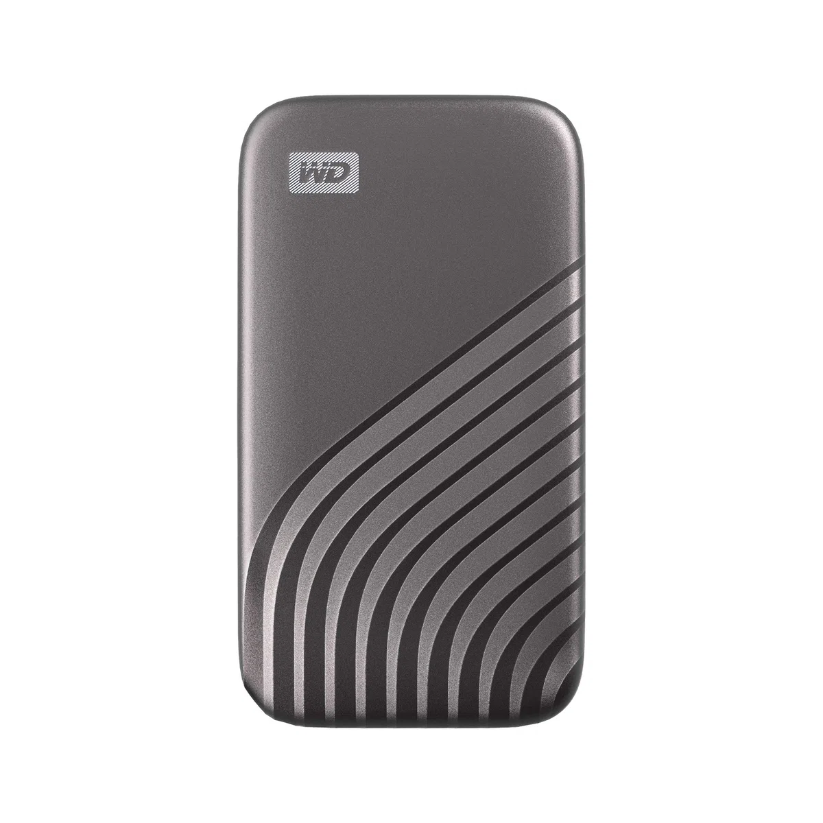 WD My Passport SSD 1 TB mobiler SSD Speicher (NVMe-Technologie, USB-C und USB 3.2 Gen-2 kompatibel, Lesen 1050 MB/s, Schreiben 1000 MB/s) Space-Grau