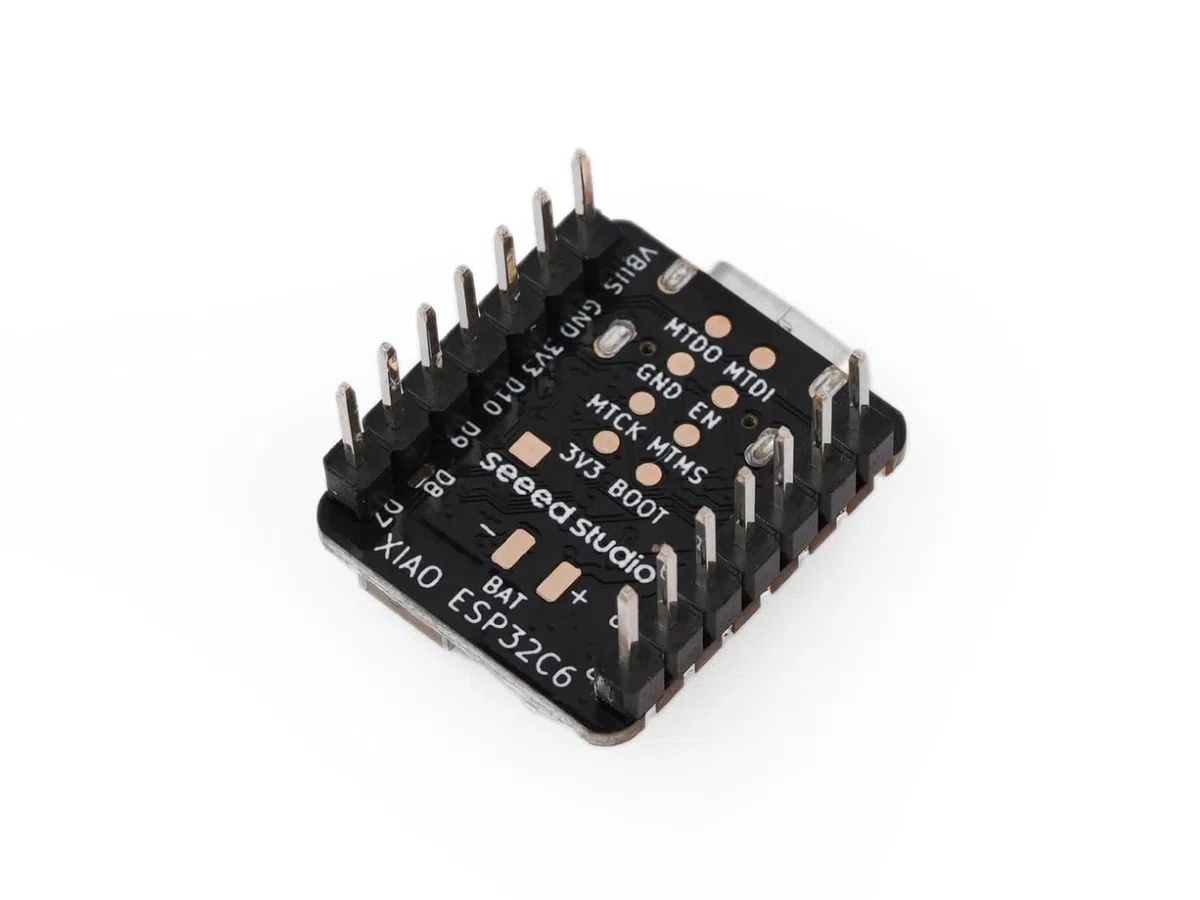 Seeed Studio XIAO ESP32C6 (vorverlötet): Wi-Fi 6, Bluetooth 5, Thread, Zigbee, 160 MHz RISC-V Prozessor, Linux, LPDDR RAM