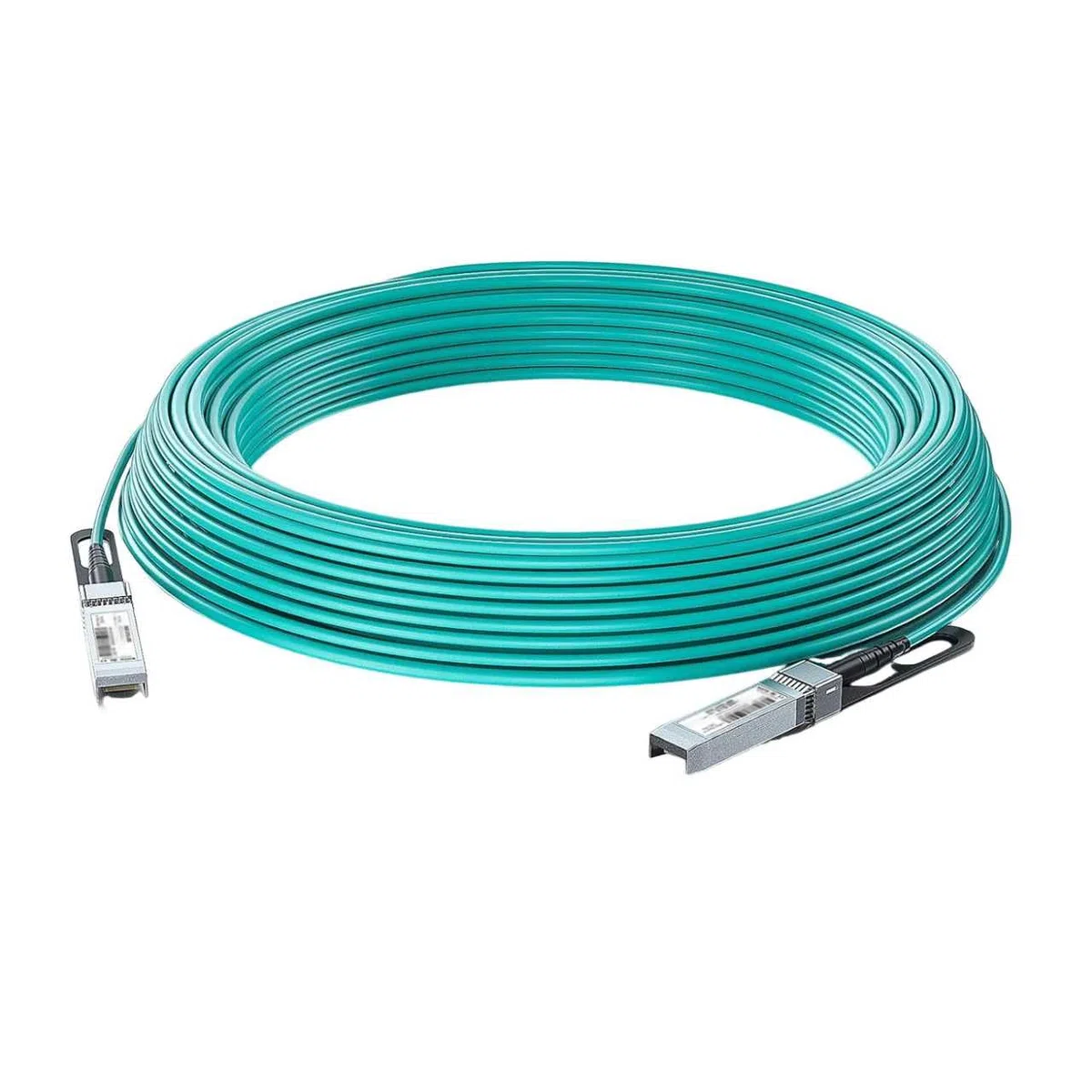 10m 10G SFP+ AOC Kabel, 10GBASE-SR Active Optical Cable, OM3 Multimode Glasfaser, SFP+ zu SFP+, Kompatibel mit Cisco SFP-10G-AOC, Ubiquiti UniFi, Mikrotik, Netgear