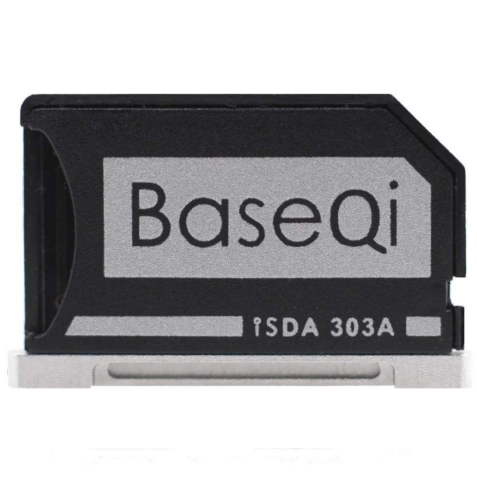 BaseQi Micro-SD-Adapter aus Aluminium für MacBook Pro Retina 13 Zoll (33 cm)