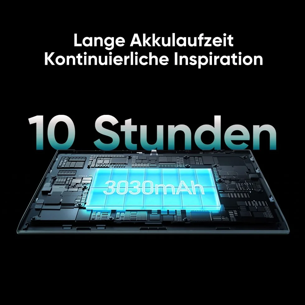 XPPen Grafiktablett, Deco Pro LW Gen 2 Bluetooth 5.0 Grafiktablett, 16K (16384) Druckstufe Stift mit Shortcut-Tastatur, Kompatibel mit Windows Chrome OS macOS Linux