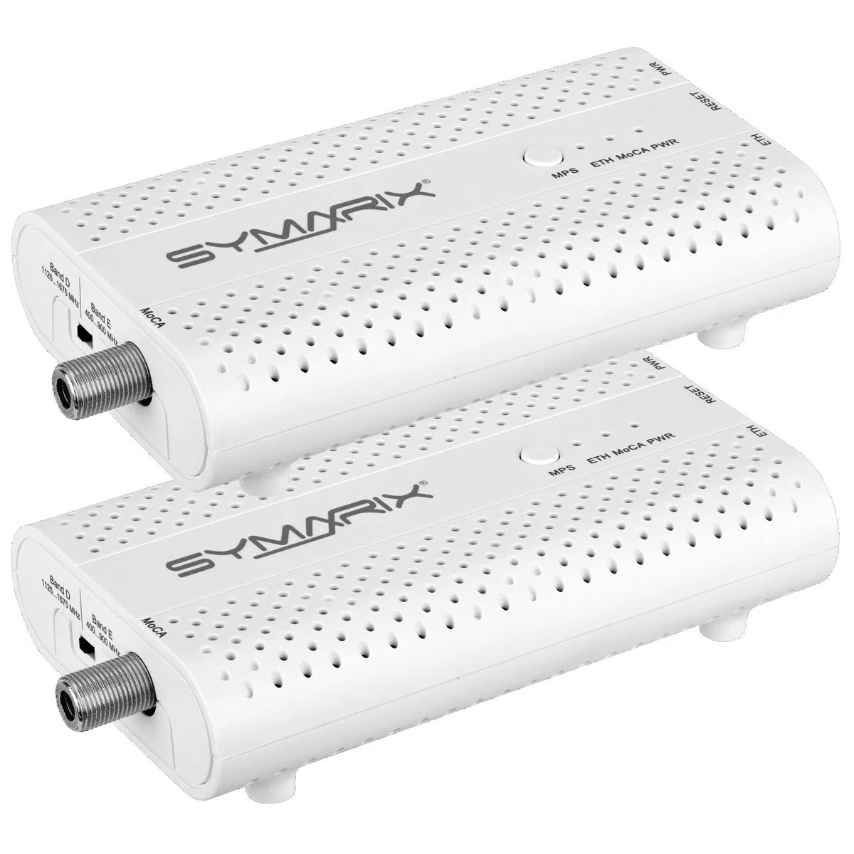 TMU 31 MoCA 2.5 Ethernet Over Coax Modem (EoC) Gigabit-Ethernet über Koaxialkabel Latenz <1ms (Starter-Set)