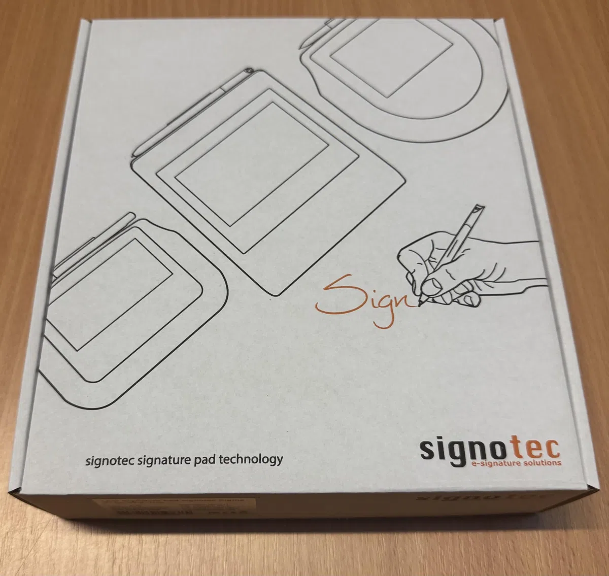 Signotec Sigma LCD Signature Pad mit Hintergrundbeleuchtung