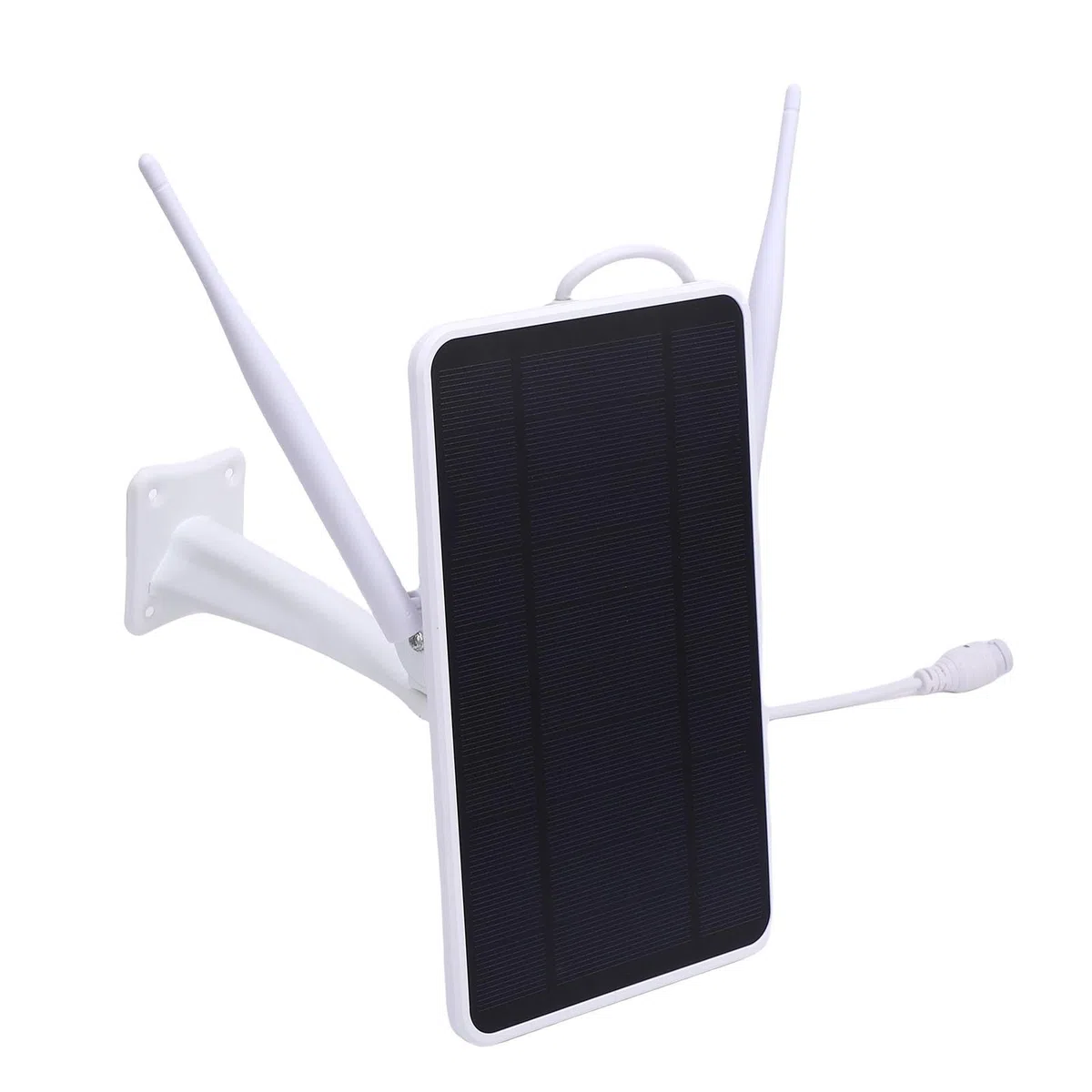 6W Solar Angetrieben 4G LTE -Modemrouter, Outdoor WiFi Extender Signal Booster, Long Endurance IP66 Water Proof 4G WiFi Solar Router Repeater für Kamera (Europäische Version